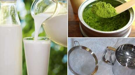 GIẢM CÂN NHỜ TRÀ XANH VÀ SỮA